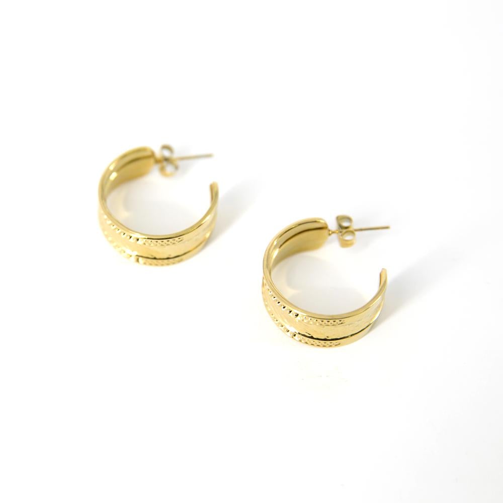 Paige-womens-small-jewellery-hoop-earrings-chunky-design-statement-jewellery-gold