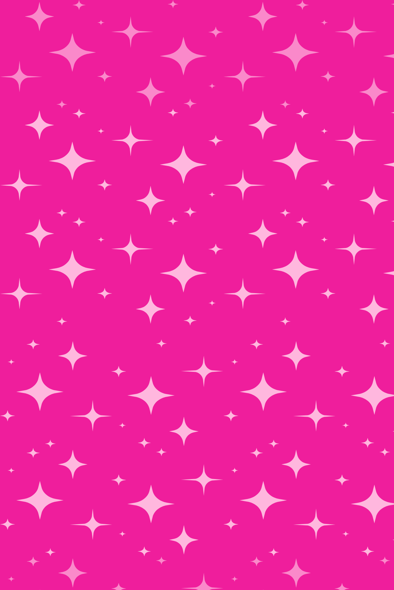 Pink starry background for gift vouchers