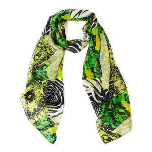 Green Animal Print