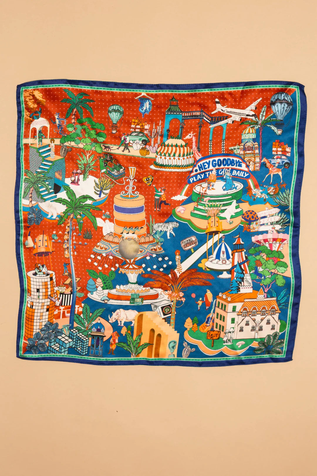 Square Silk Scarf