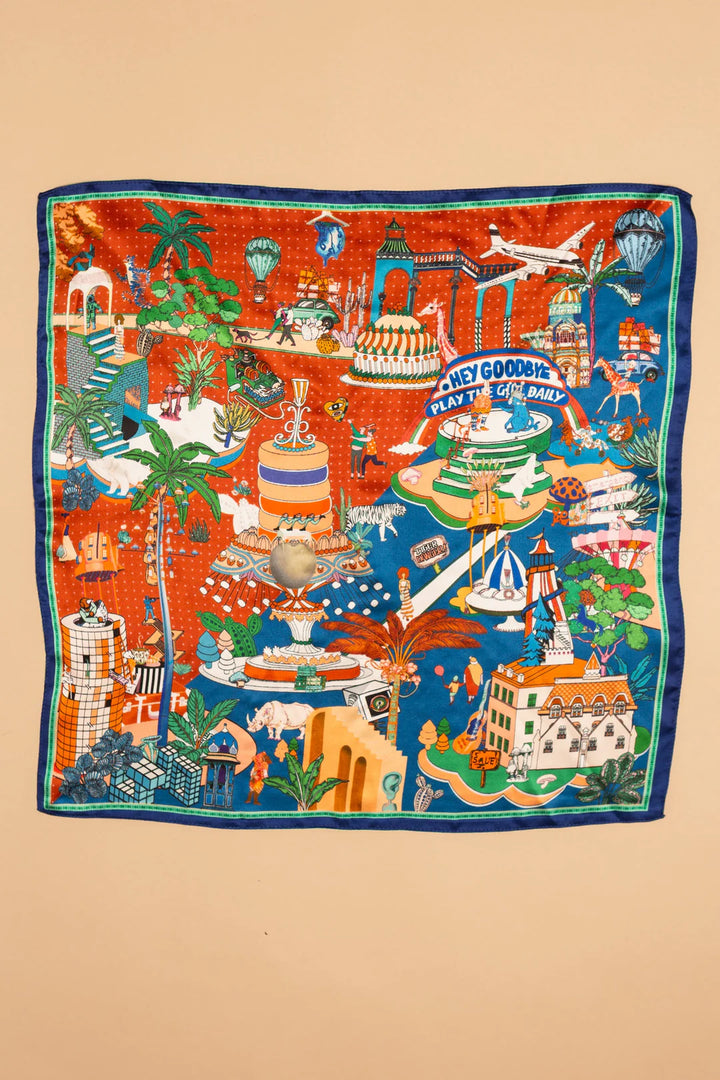 Square Silk Scarf