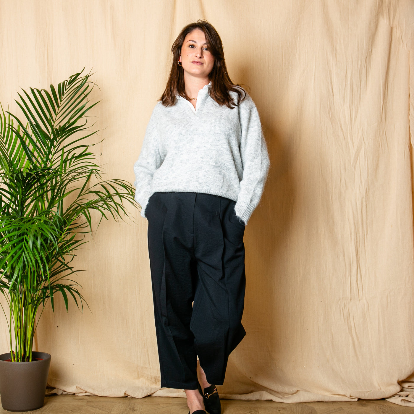 Pleat Front Trousers