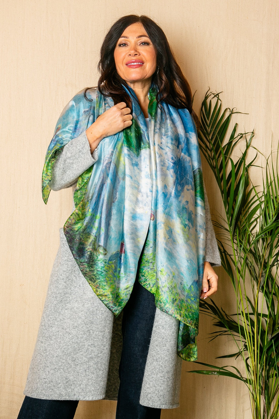 Spring Day Silk Scarf