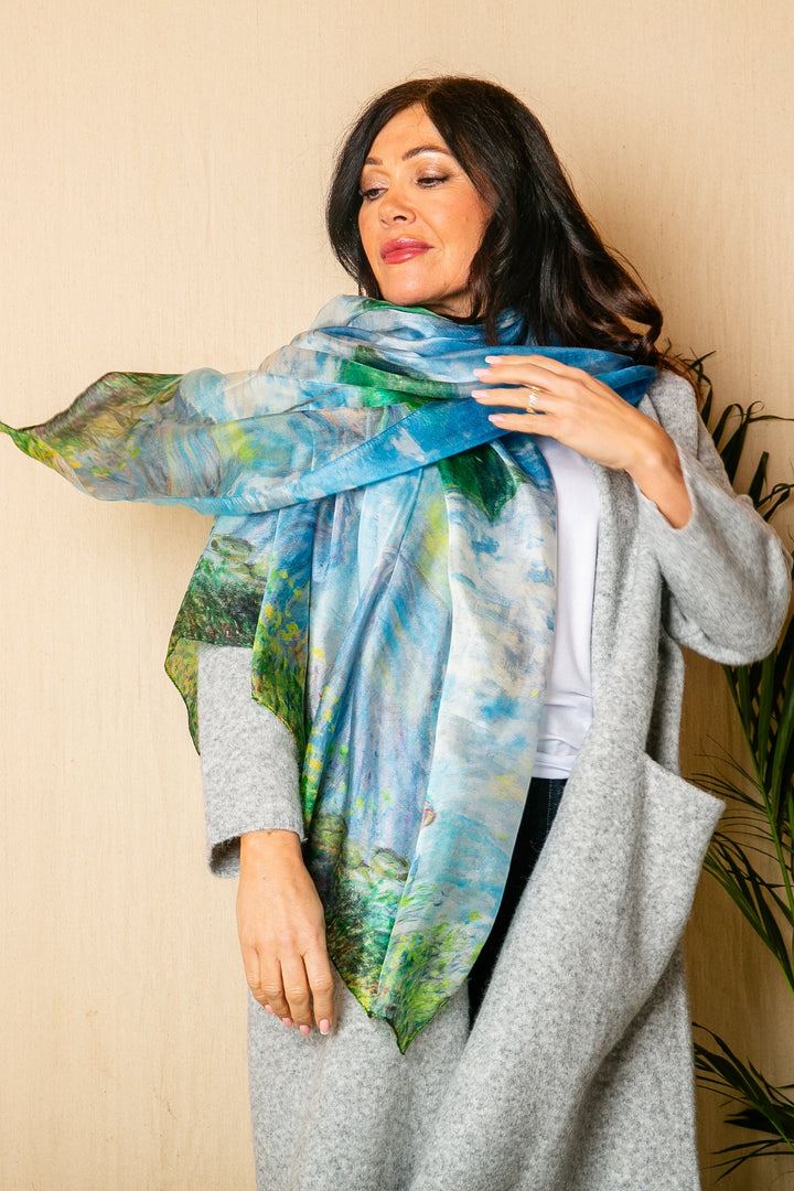 Spring Day Silk Scarf