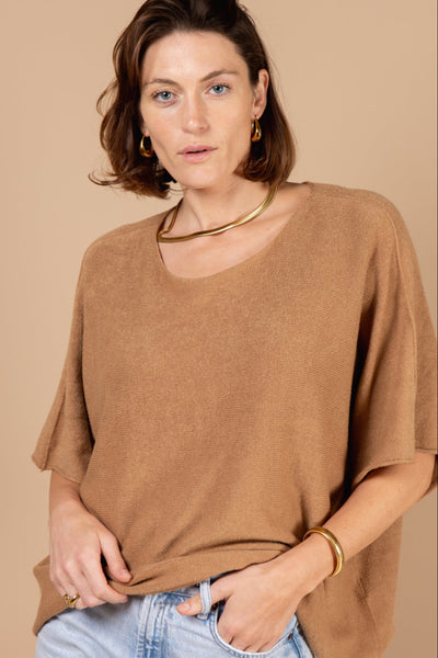 3/4 Sleeve Batwing Jumper