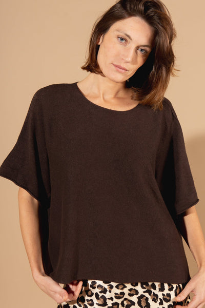 3/4 Sleeve Batwing Jumper