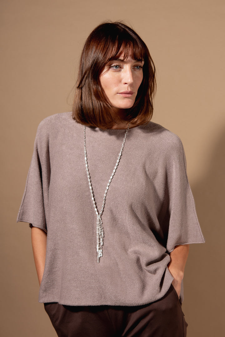 3/4 Sleeve Batwing Jumper