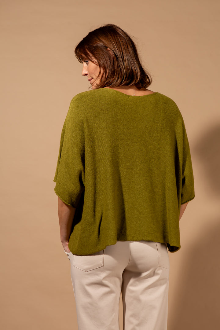 3/4 Sleeve Batwing Jumper