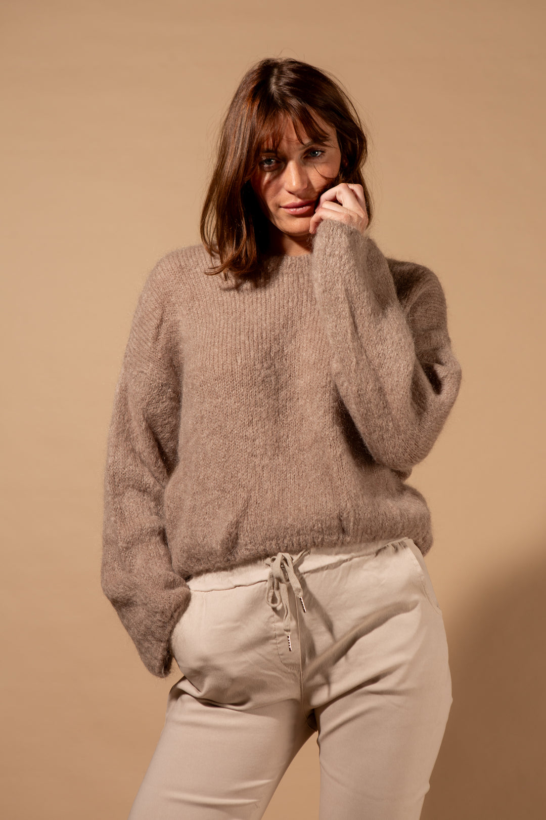 Mohair Bell Sleeve Jumper