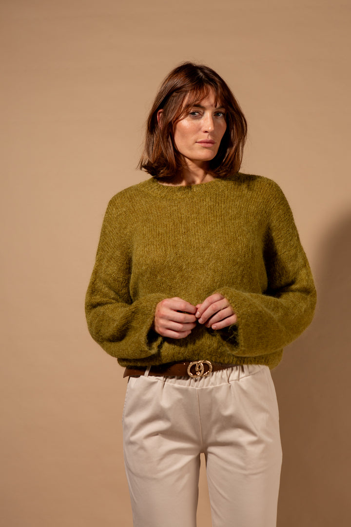 Mohair Bell Sleeve Jumper