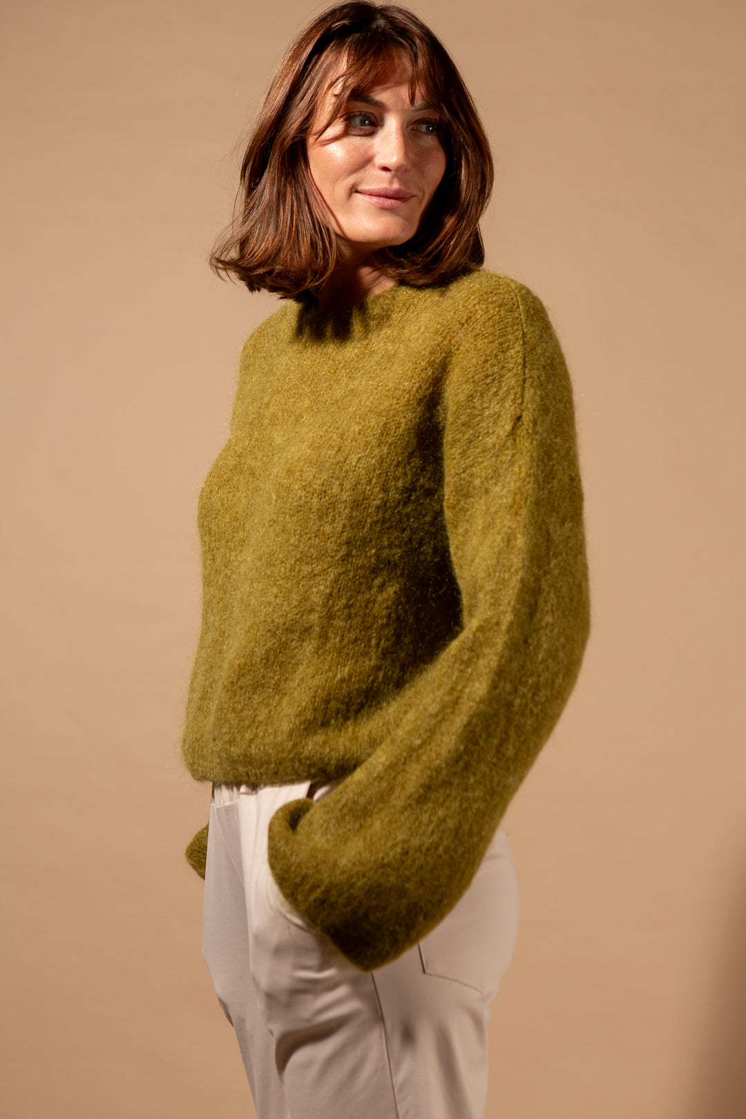 Mohair Bell Sleeve Jumper