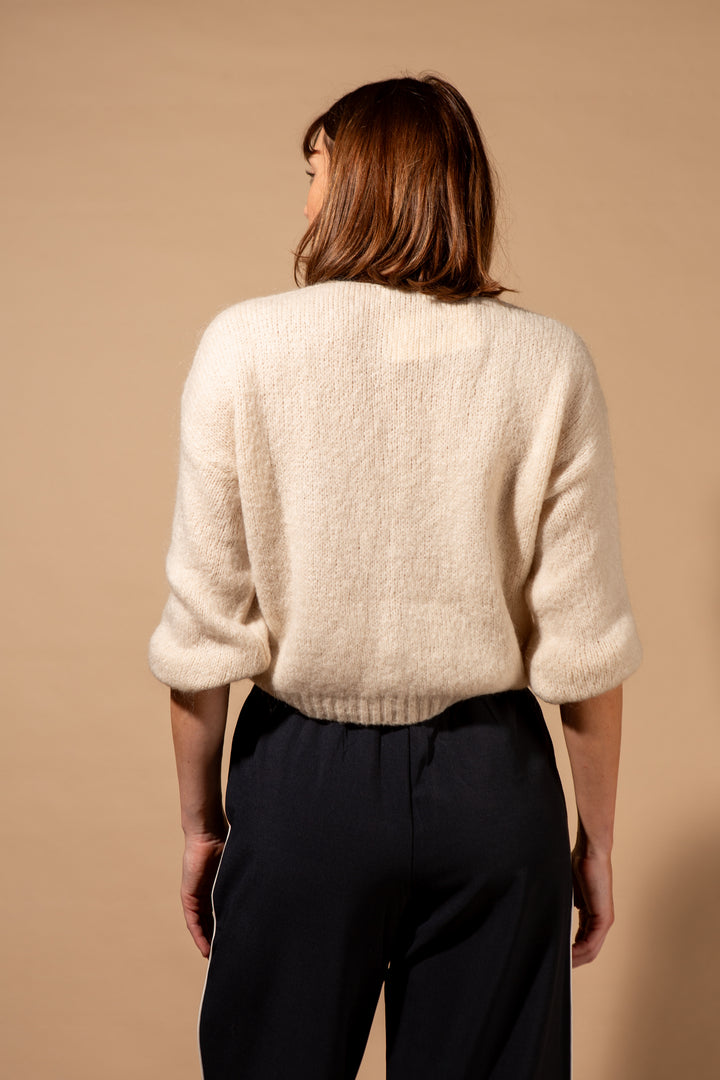 Mohair Button Through Cardigan