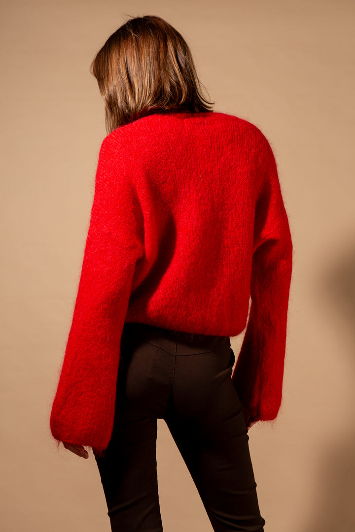Mohair Bell Sleeve Jumper