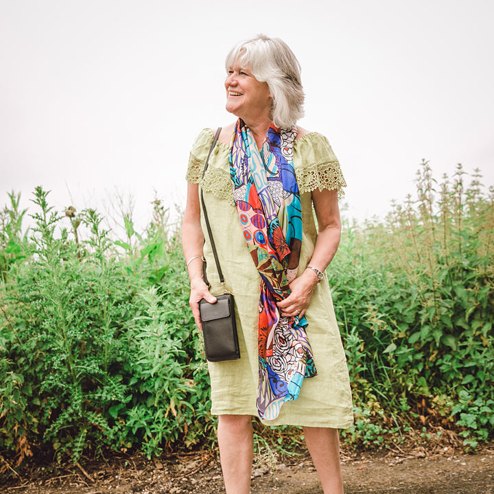India Leather Crossbody