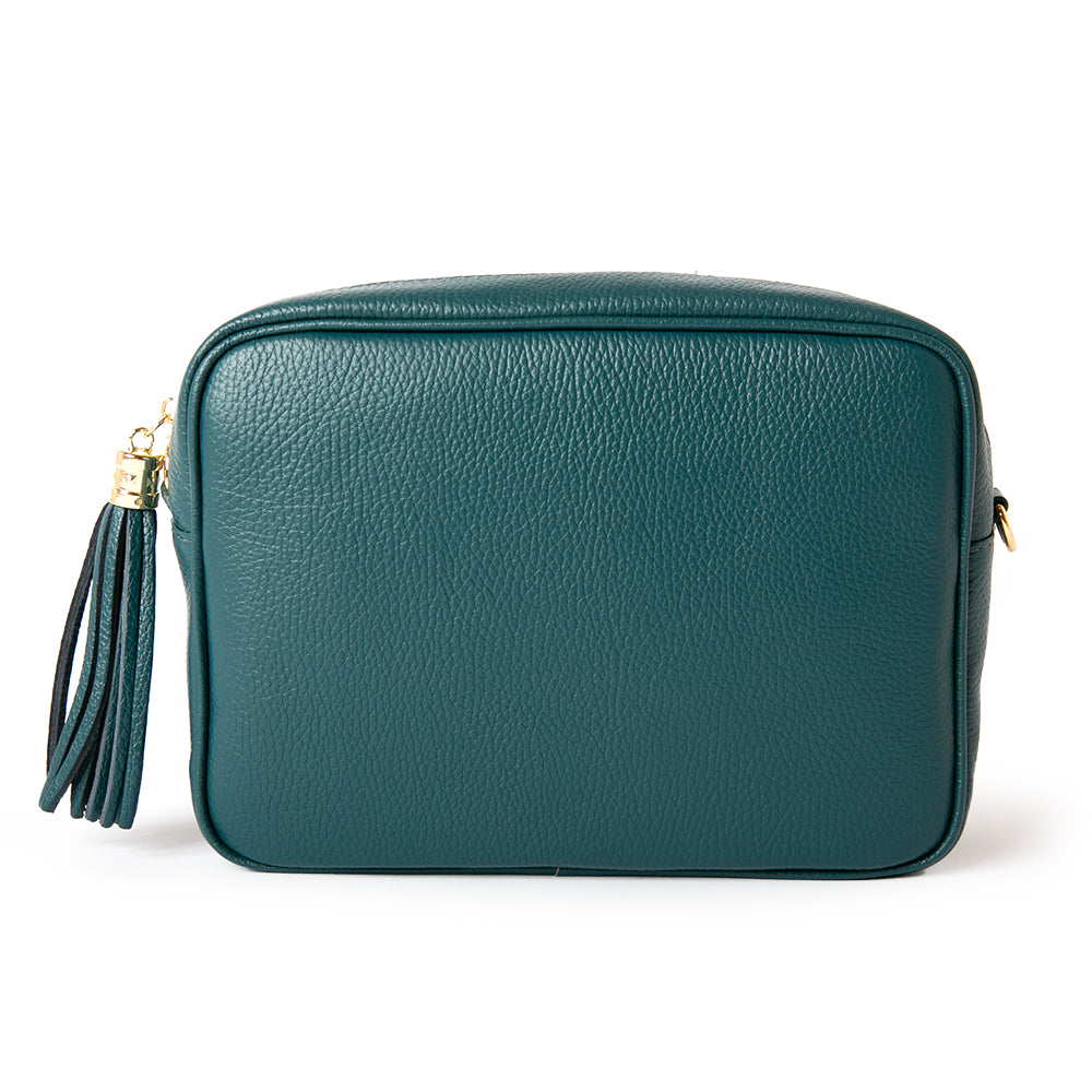 BLOOMSBURY-ITALIAN-LEATHER-TASSEL-GOLD-HARDWARE-TEAL-HANDBAG-