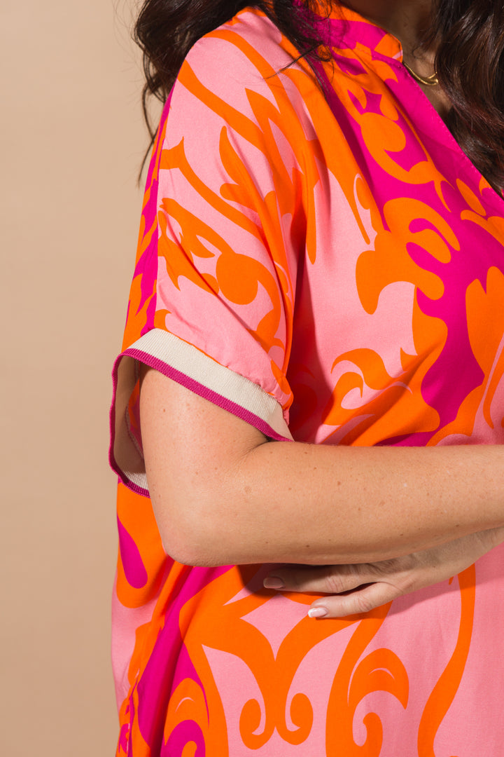 Bold Print Dress