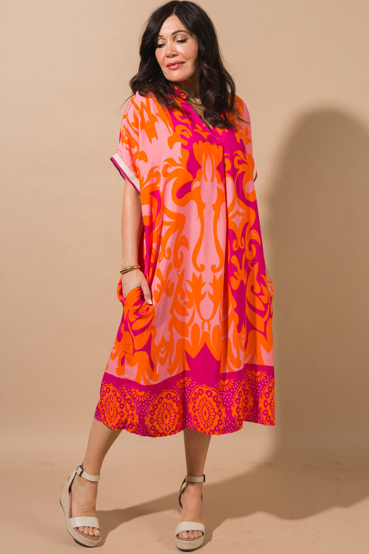 Bold Print Dress