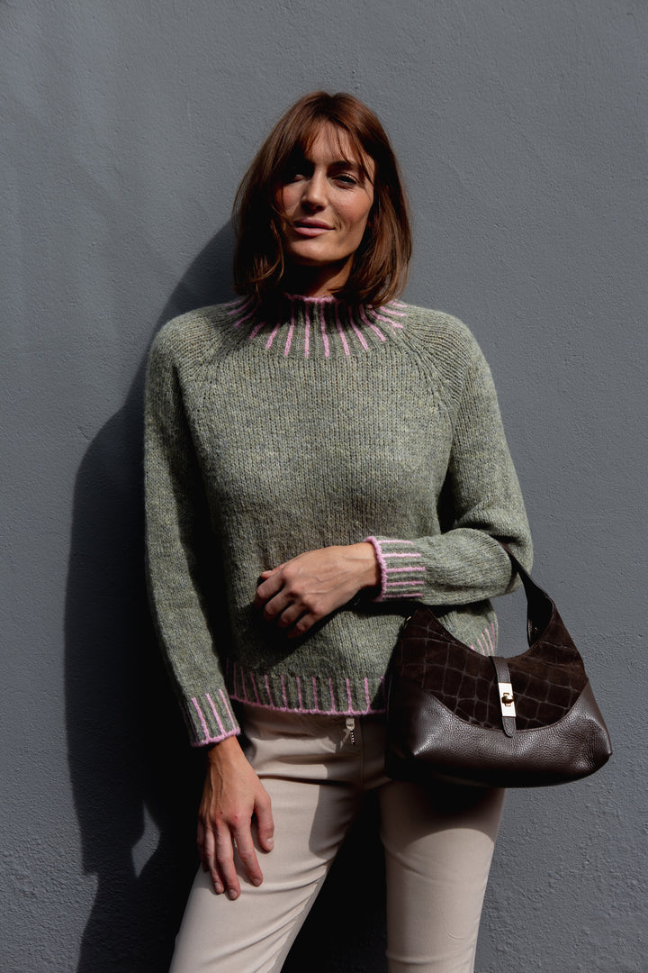 Bright Stitch Edge Jumper