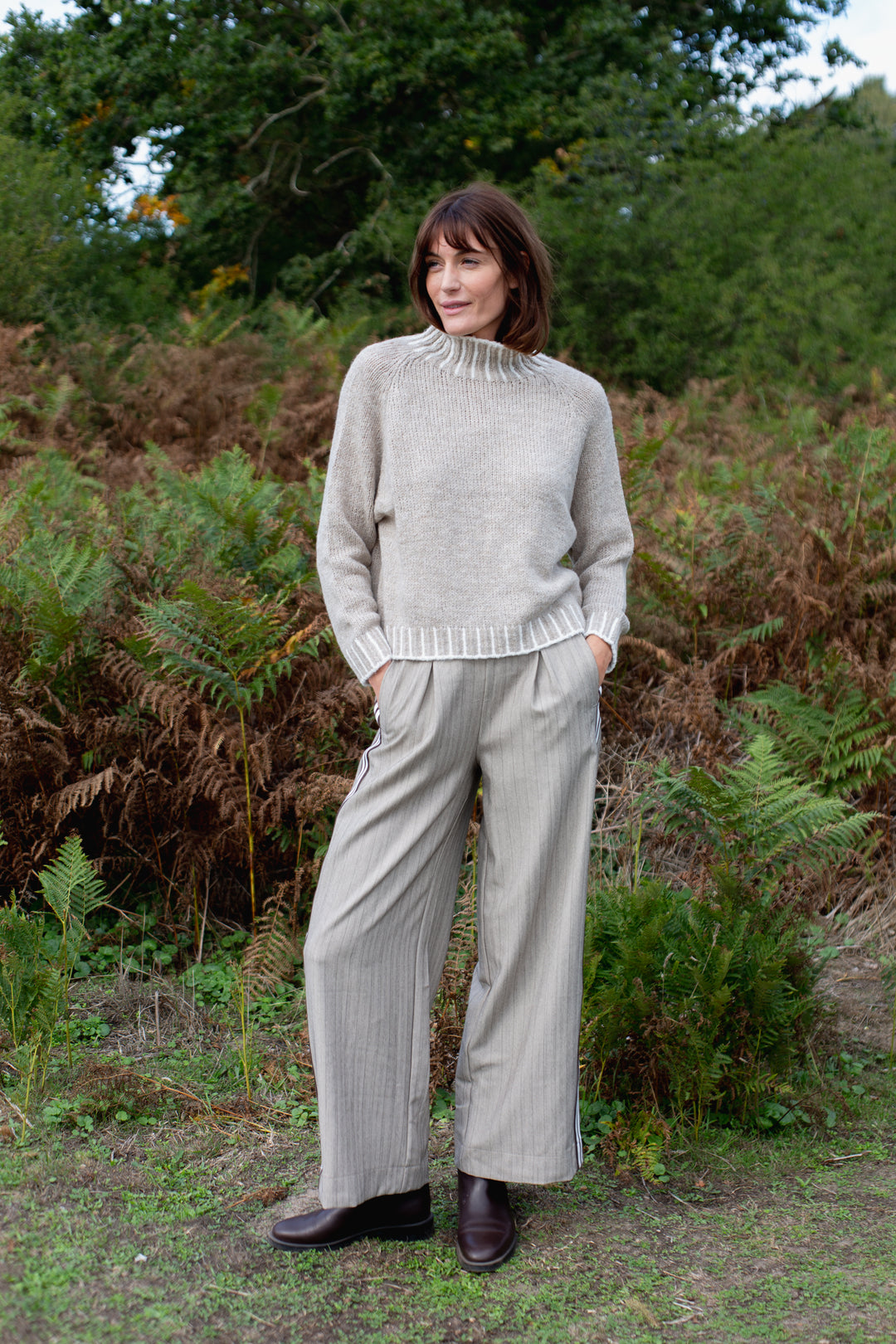 Bright Stitch Edge Jumper