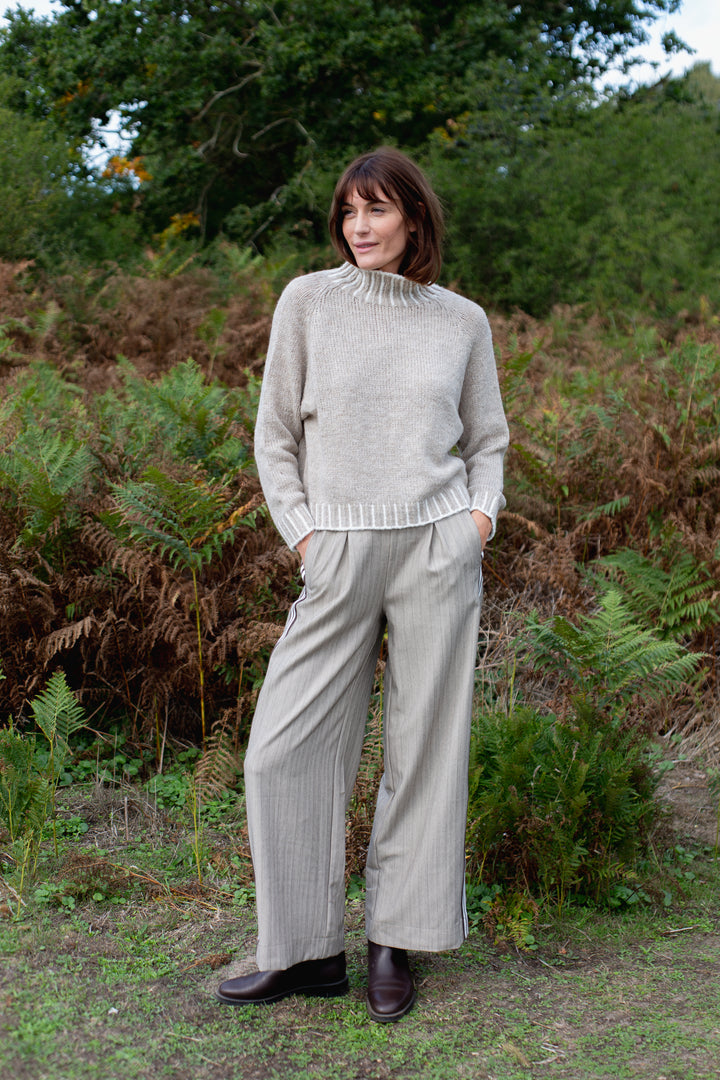 Bright Stitch Edge Jumper