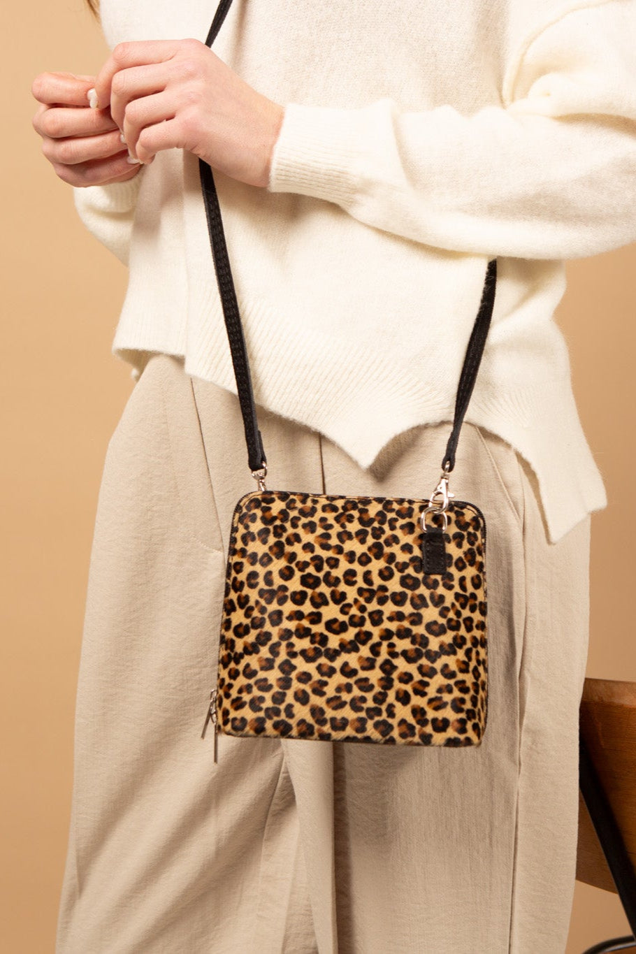 Bronte Animal Print Cross Body Bag