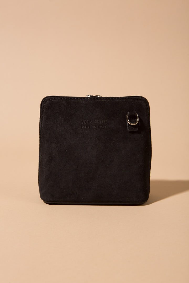 Bronte Suede Cross Body Bag