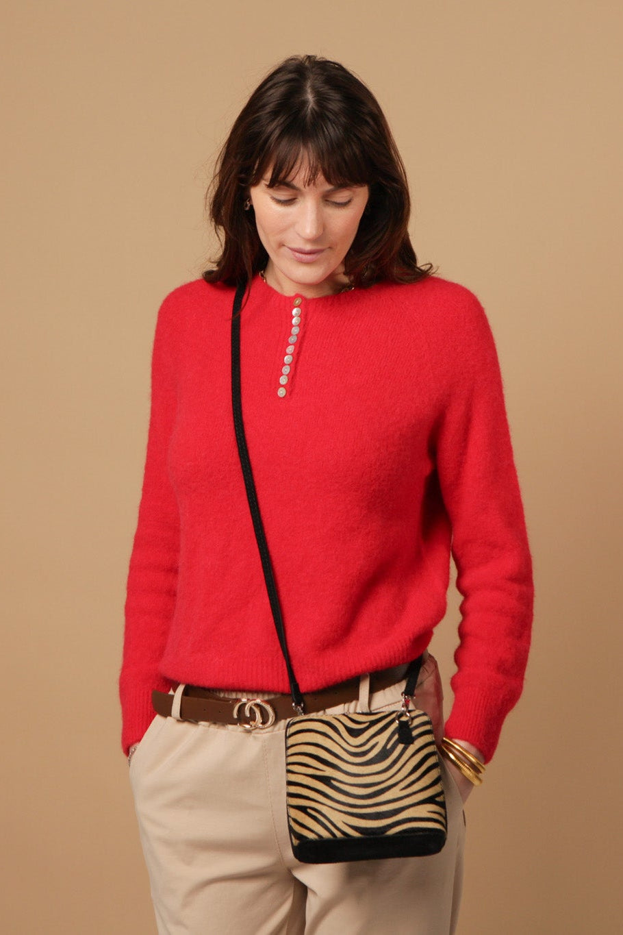 Bronte Animal Print Cross Body Bag
