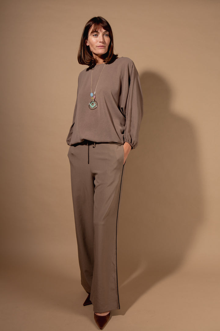 Chiffon Batwing Top