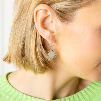 The Coco Earrings in silver perfect for your summer holiday, especially with the matching Coco Bracelet