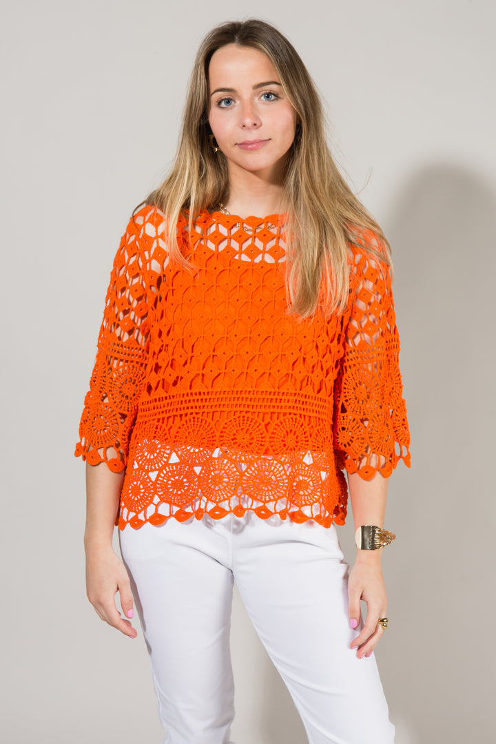 Diamond Crochet Top