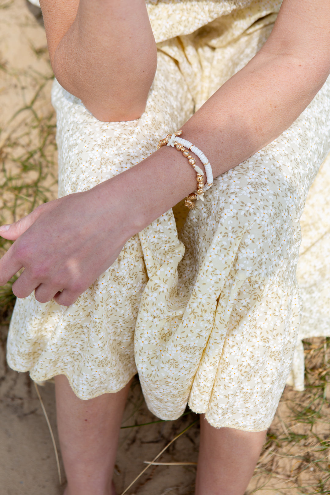 Ditsy Print Floral Dress