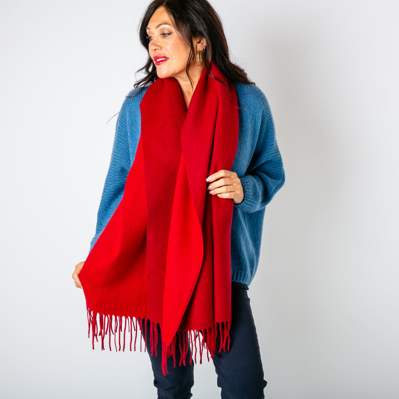 Eva Two-Tone Scarf