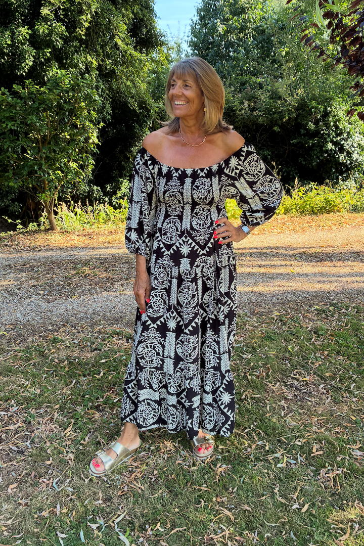 Fern Print Dress