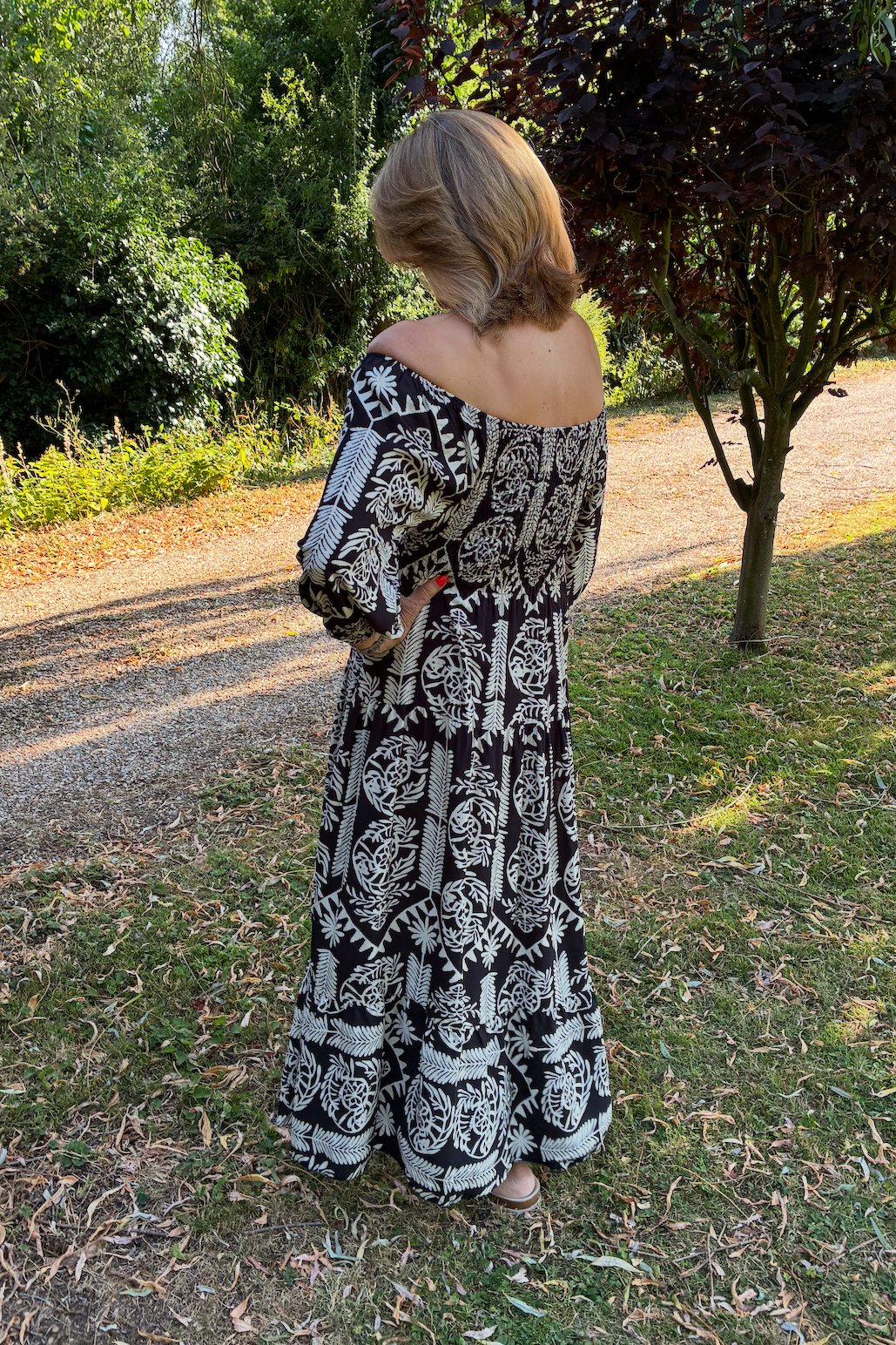 Fern Print Dress