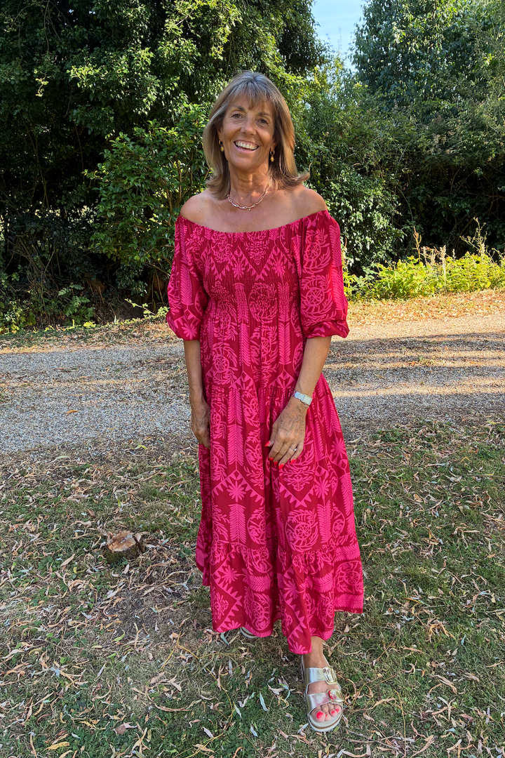 Fern Print Dress