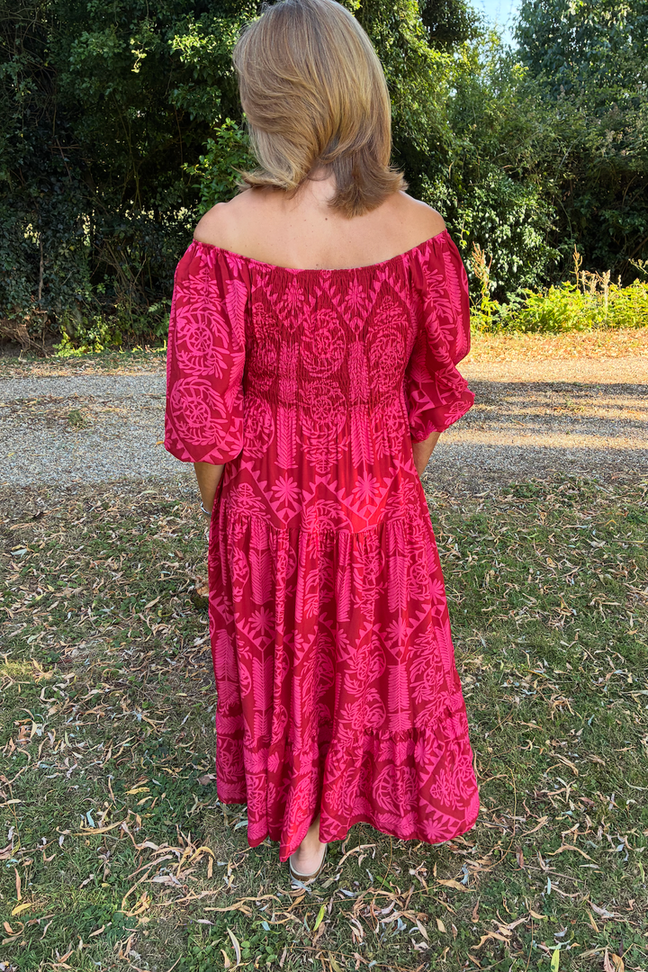 Fern Print Dress