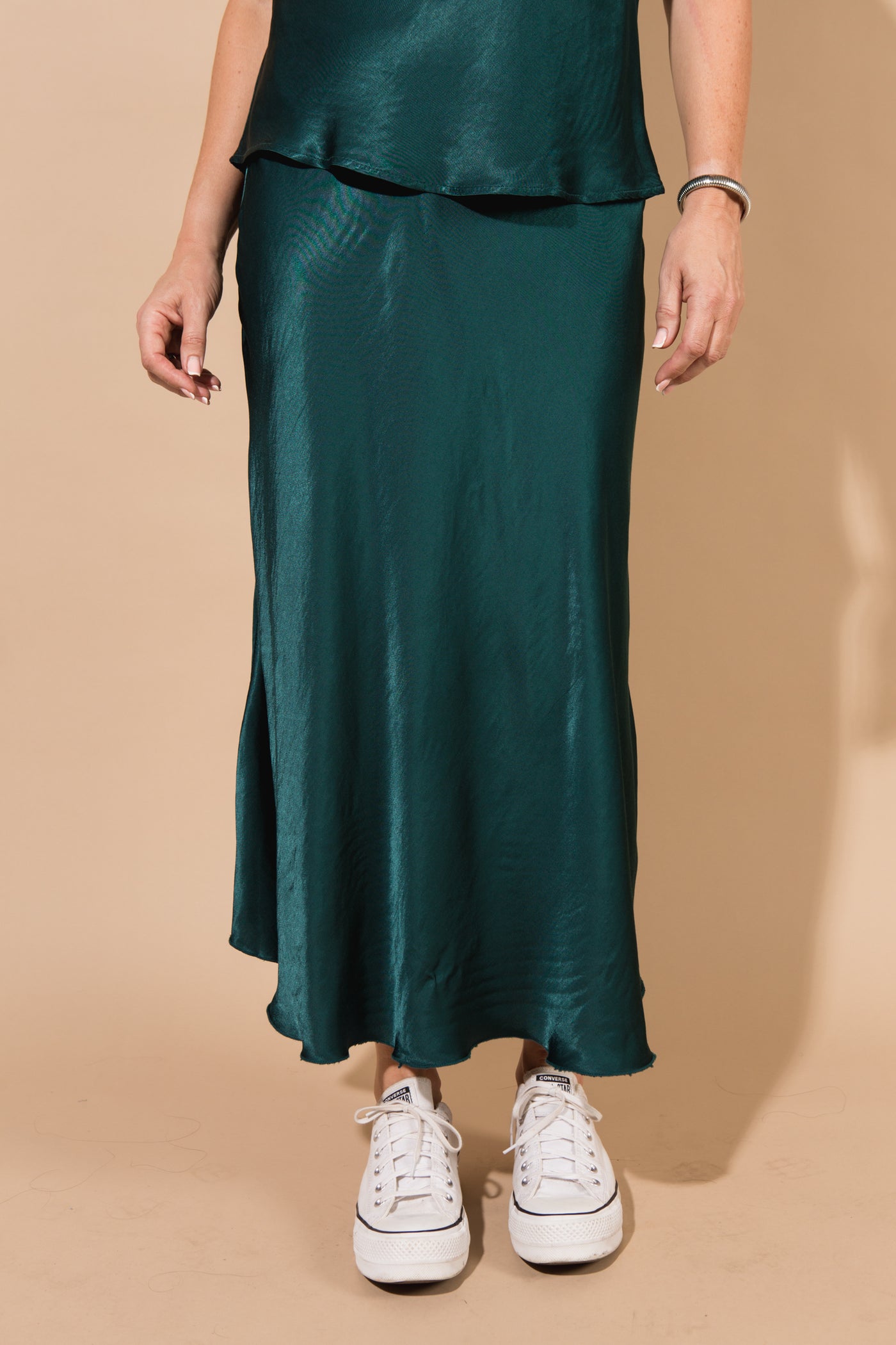 Satin Slip Skirt