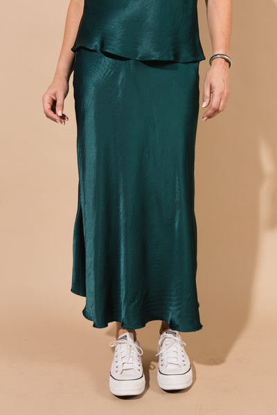 Satin Slip Skirt