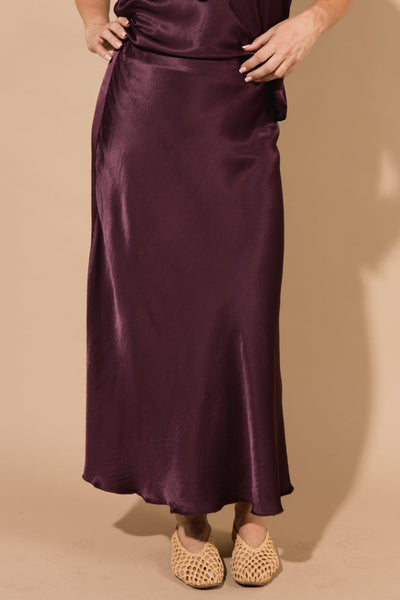 Satin Slip Skirt