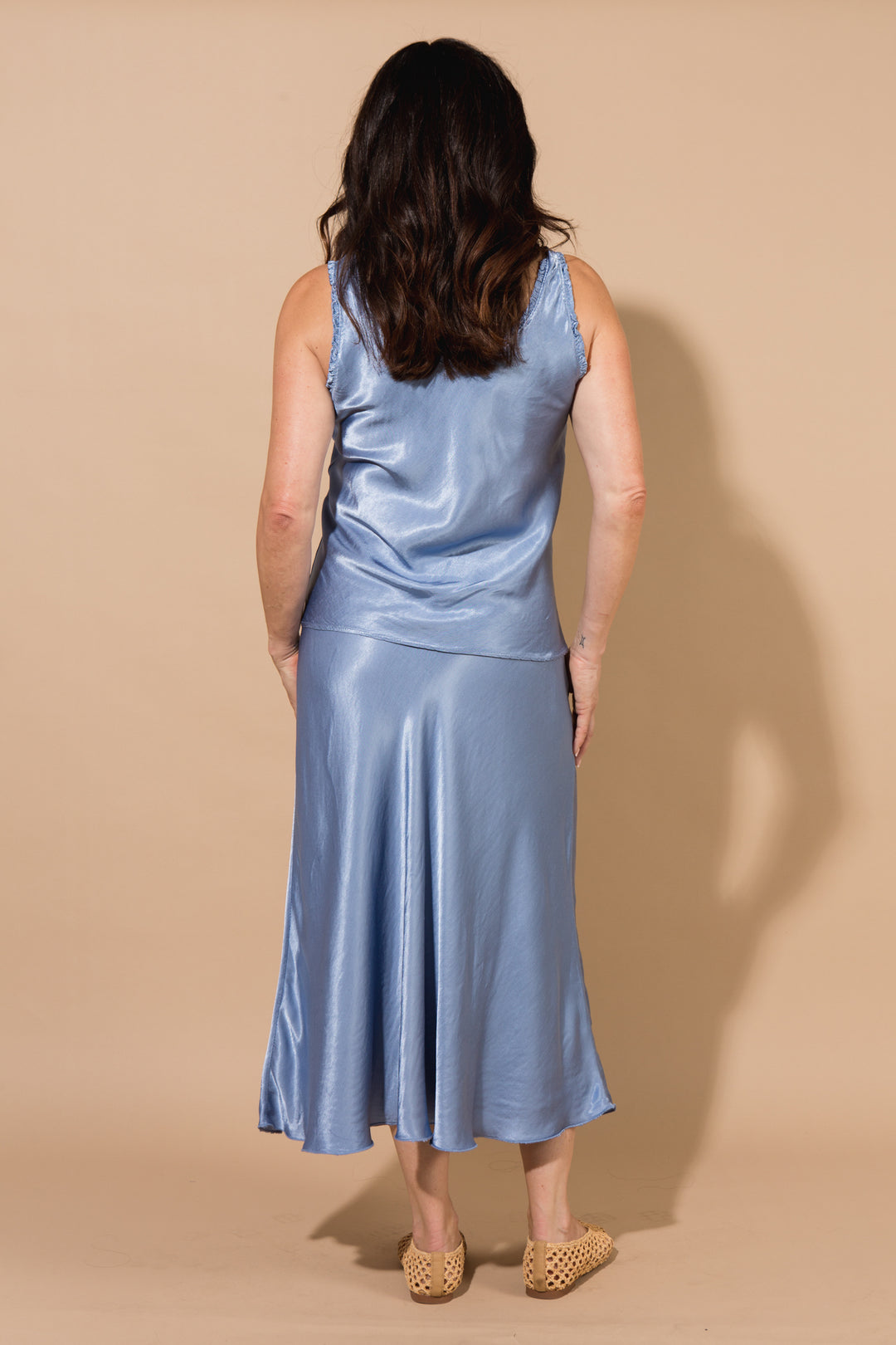 Satin Slip Skirt