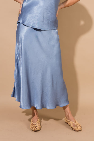 Satin Slip Skirt