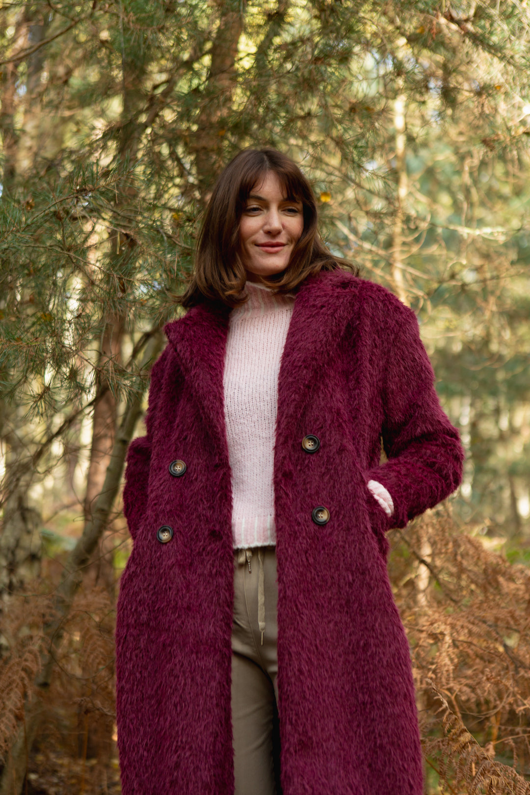 Gilly Faux Fur Coat