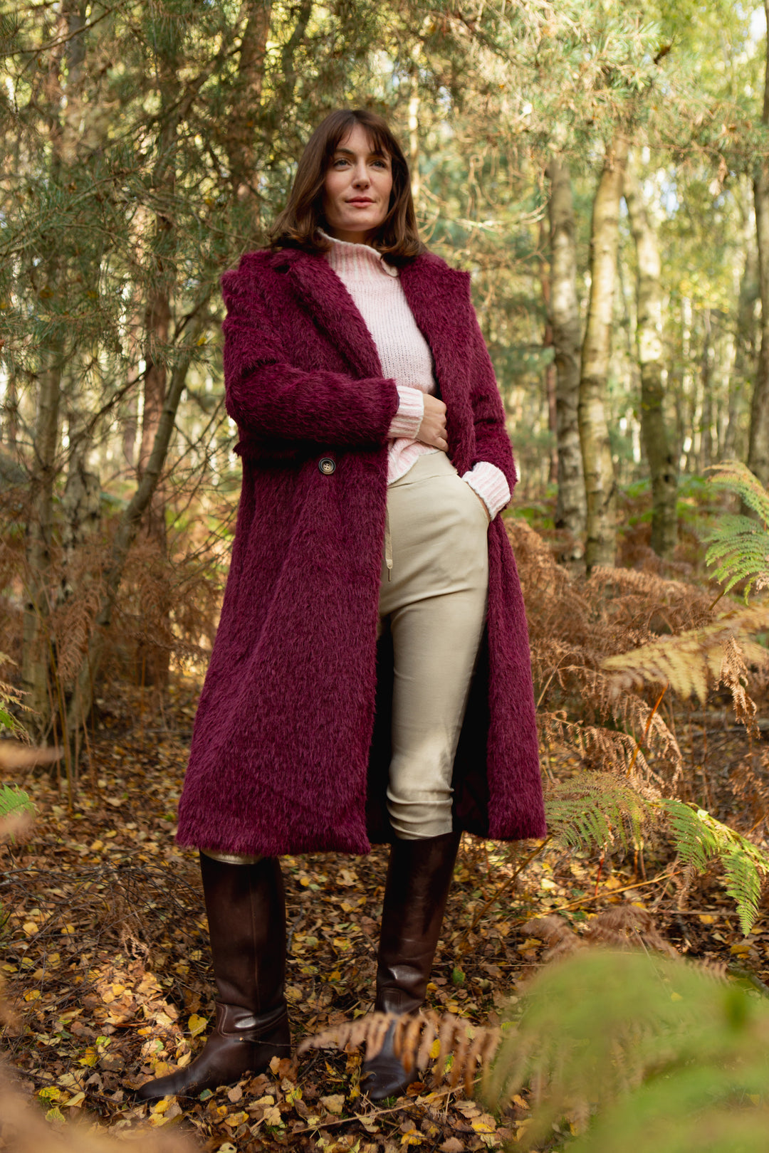 Gilly Faux Fur Coat
