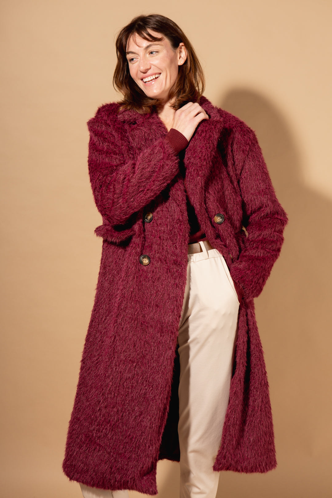 Gilly Faux Fur Coat