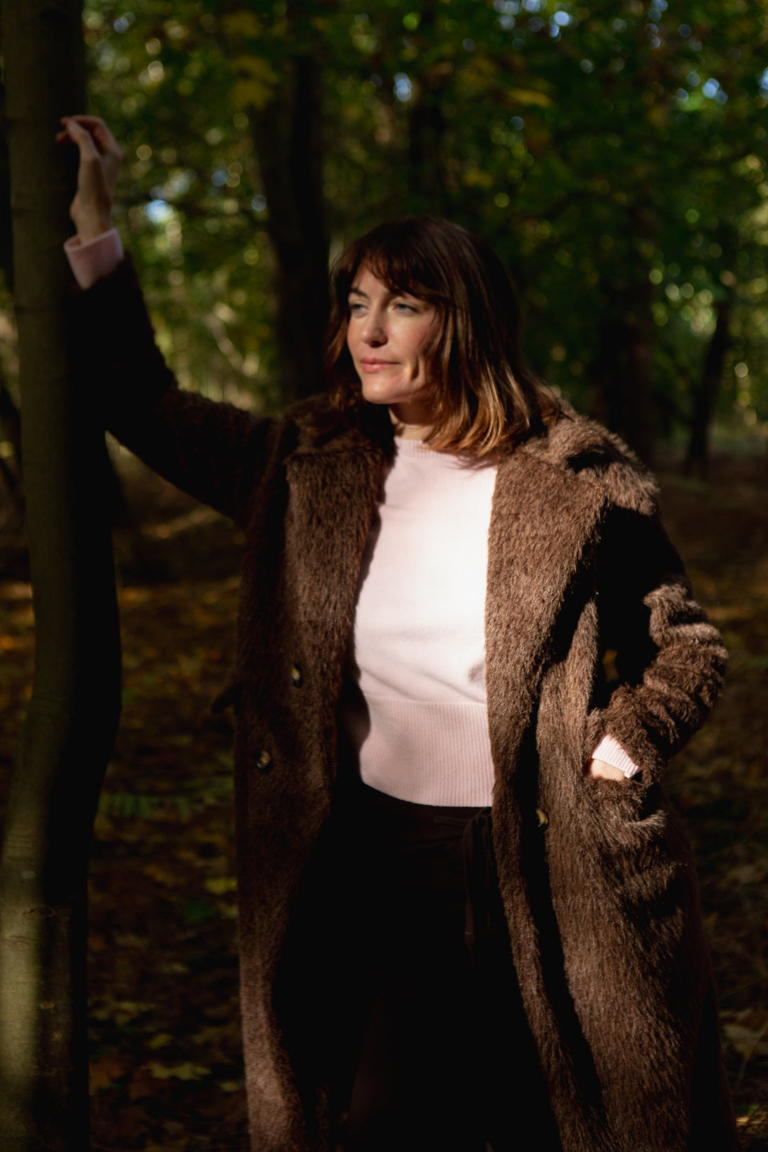 Gilly Faux Fur Coat