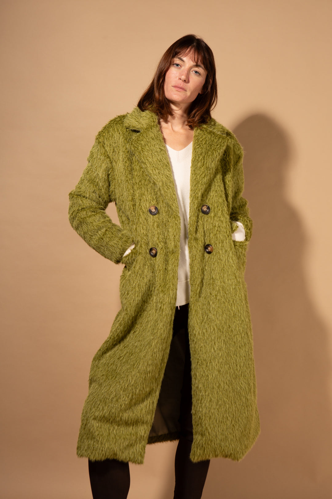Gilly Faux Fur Coat