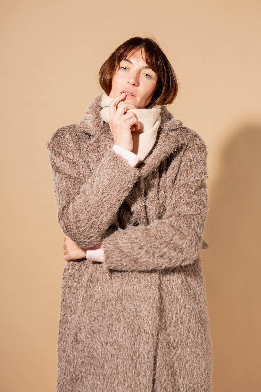 Gilly Faux Fur Coat