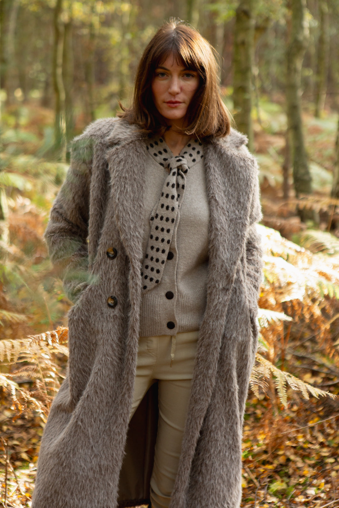 Gilly Faux Fur Coat