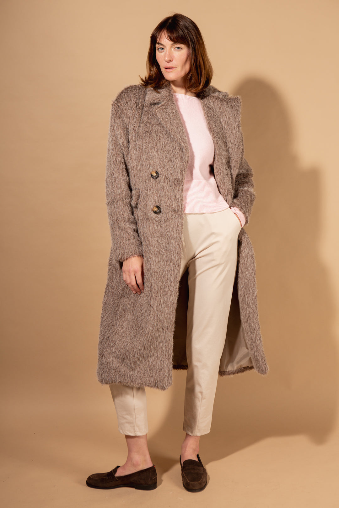 Gilly Faux Fur Coat