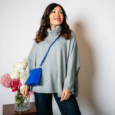 High Neck Relax Fit Jumper